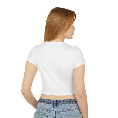 Ghost Edition Women's Baby Tee - Trendy Crop Top for Everyday Style