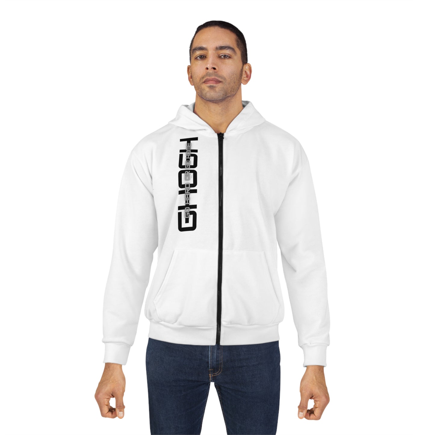 GHOGH  Zip Hoodie