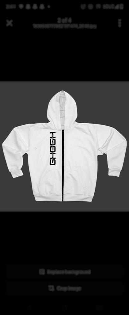 GHOGH  Zip Hoodie